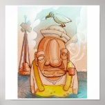 salty old carl print