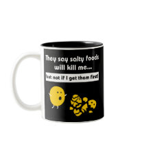 Salty Snacks mugs