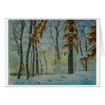 Saludo del INVIERNO de KIEV Felicitacion