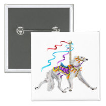 Saluki Carousel White buttons