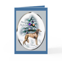 Saluki Christmas Gifts cards