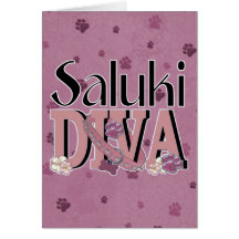 Saluki DIVA Cards