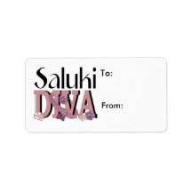 Saluki DIVA Labels