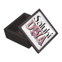 Saluki DIVA Premium Jewelry Box