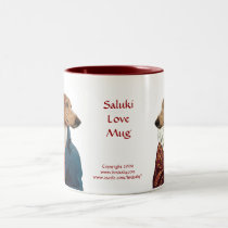 Saluki love mug mugs