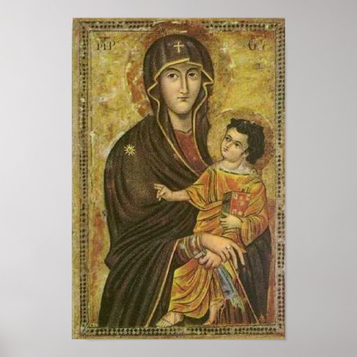Salus Populi Romani Pictura de S. Maria Majore Poster