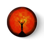 Salutation To The Sun Button / Badge