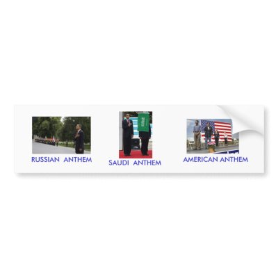 SALUTE BUMPER STICKER by 43rdsfan