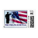SALUTE FLAG POSTAGE STAMPS
