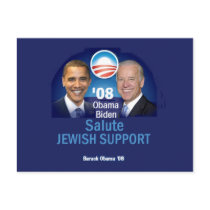 SALUTE JEWISH Postcard