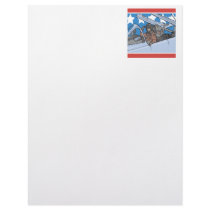 Salute Personalized Letterhead
