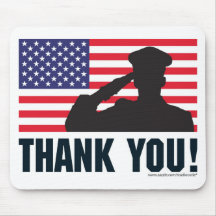 Salute Mouse Pad