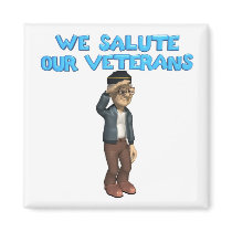 Salute Our Veterans Magnet