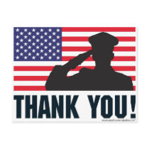 Salute postcards