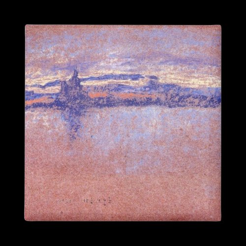 Salute, Sundown, framed by Whistler Refrigerator Magnets