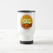 Salute the Sun Coffee Mugs