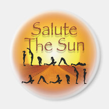 Salute the Sun Magnets