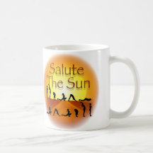 Salute the Sun Mugs