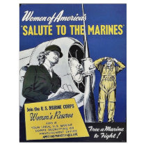 Salute To The Marines' Full Color Flyer