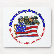 Salute to Troops mousepads