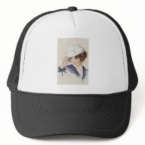 Saluting Pinup Sailor hats by tnmpastperfect Saluting Pinup Sailor hats
