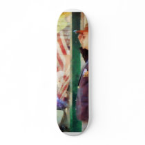 Saluting the Flag Skateboard Deck