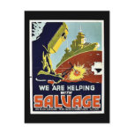Salvage Postcards