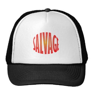 salvage trucker hat