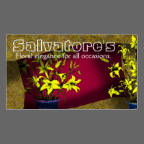 "Salvatore's" Business Card business cards