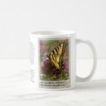 Salvia pachyphylla with Papilio rutulus - Mug mugs