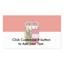 Salzburg, Austria flag Business Cards