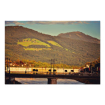 Salzburg bridge photo print