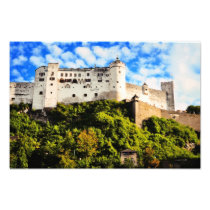 Salzburg castle art photo