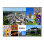 Salzburg Collage postcards