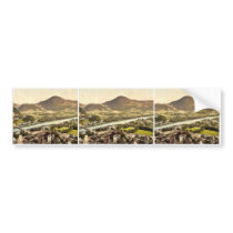 Salzburg, Parsch, Austro-Hungary rare Photochrom Bumper Stickers