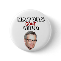 Sam Adams - Mayors Gone Wild Pinback Buttons