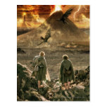 Sam and Frodo Approaching Mount Doom Post Cards