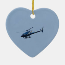 SAM Ecureuil Helicopter Christmas Tree Ornaments