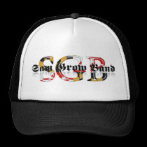 Sam Grow Band Maryland Logo Trucker Hat hats