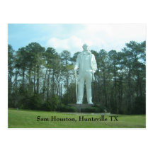 Sam Houston, Huntsville TX Postcards