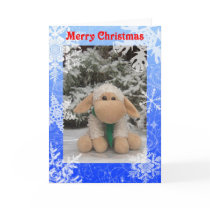 Sam The Sheep Christmas Card