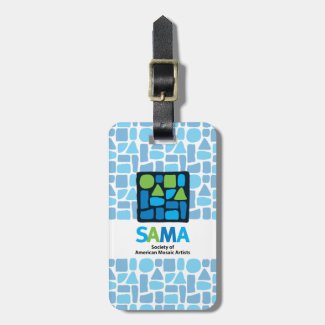 SAMA Luggage Tag - Mosaic Arts