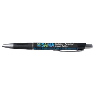 SAMA Pen - Mosaic Art Rubber Grip Pen