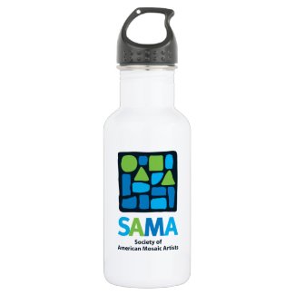 SAMA Water Bottle - Mosaic Art 18oz Water Bottle