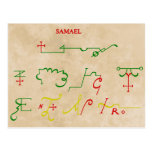samael post card