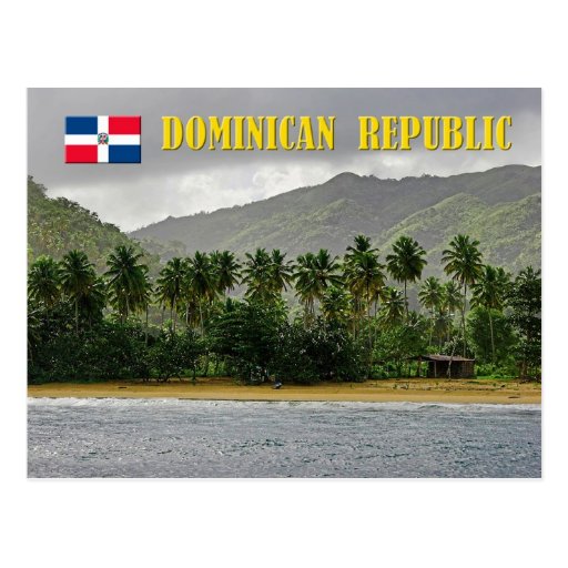 Samana Beach, Dominican Republic Postcard Zazzle