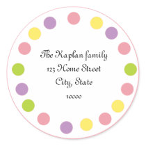 Samantha Brooke Pink Envelope Seal Stickers