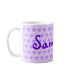 Samantha in Purple Coffee Mug