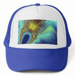 Samantha's Fractal Art - Golden Butterfly Hat