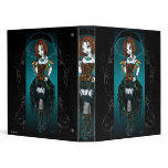 "Samara"  Steampunk Cyber Fairy Avery Binder
